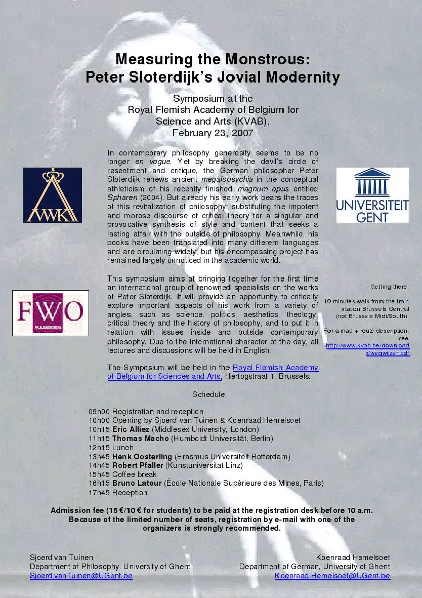 Measuring the Monstrous