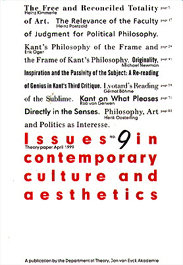 Issues in contemporary culture and aesthetics